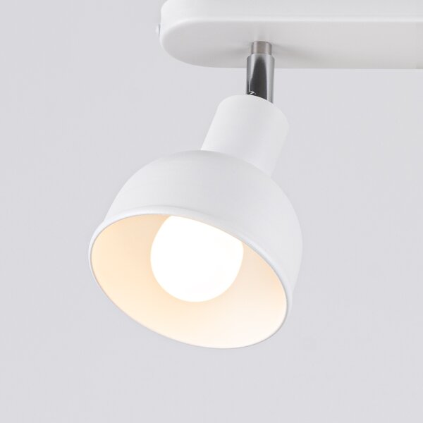 Sollux SL.1314 - Bodové svítidlo ELBA 2xE27/15W/230V bílá
