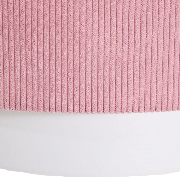 Kave Home Růžové závěsné světlo Bianella 40 cm
