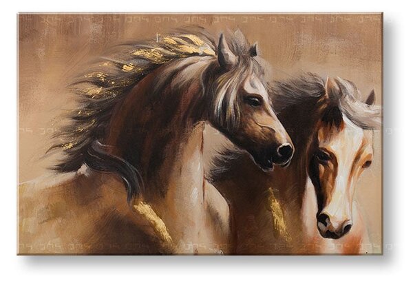 Malovaný obraz na stěnu KONE 1 díl - 90x60 cm - 90×60 cm / Klasický 2 cm