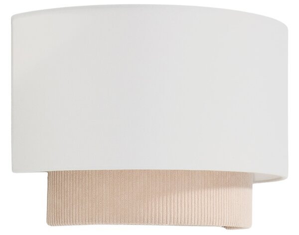Kave Home Béžové nástěnné světlo Bianella 30 cm