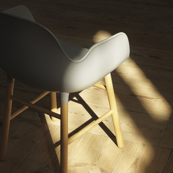 Normann Copenhagen designové židle Form Armchair Wood