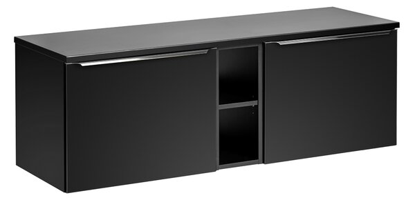 Comad Koupelnová skříňka pod umyvadlo set Santa Fe Black 140 černá