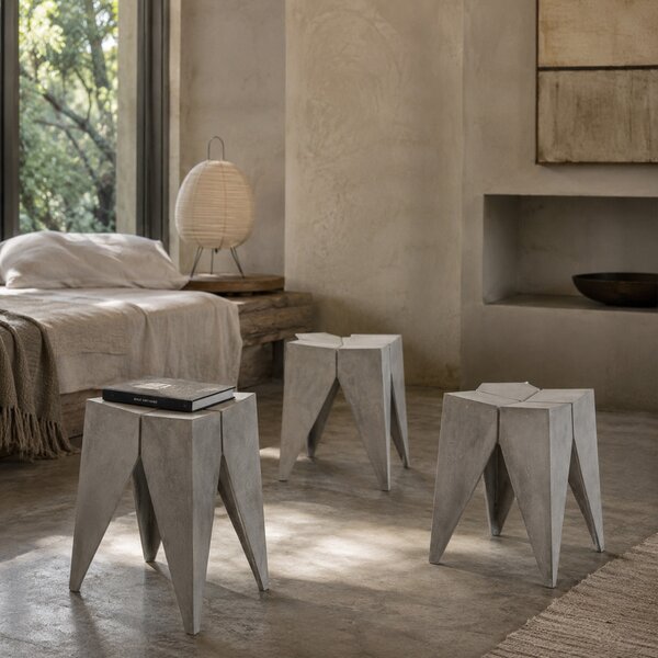 Lyon Beton stoličky Bridge Stool
