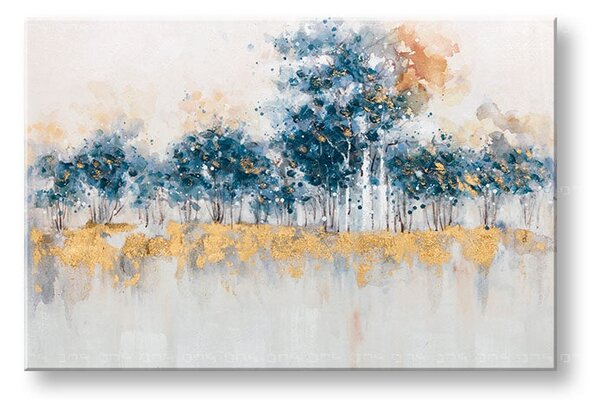 Malovaný obraz na stěnu ABSTRAKT 1 díl YOBCWF1057WE1 - 90x60 cm - 90x60 cm