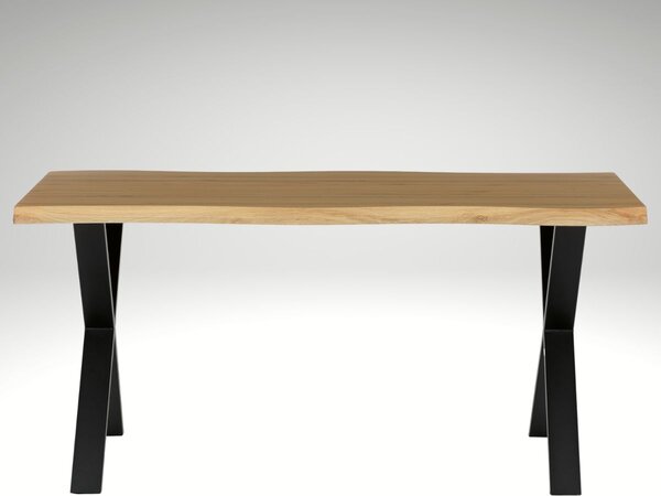 Vikio Jídelní stůl 160x90 cm dekor divoký dub AJS163D