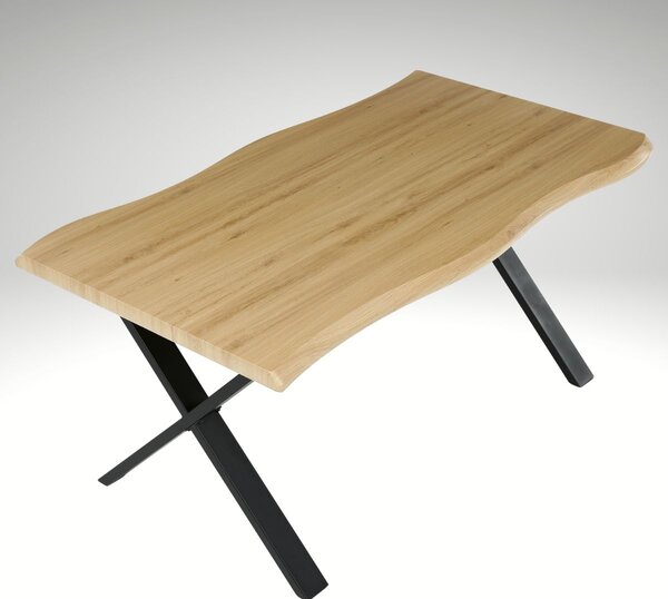 Vikio Jídelní stůl 160x90 cm dekor divoký dub AJS163D
