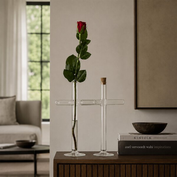 QUBUS vázy Cross Vase