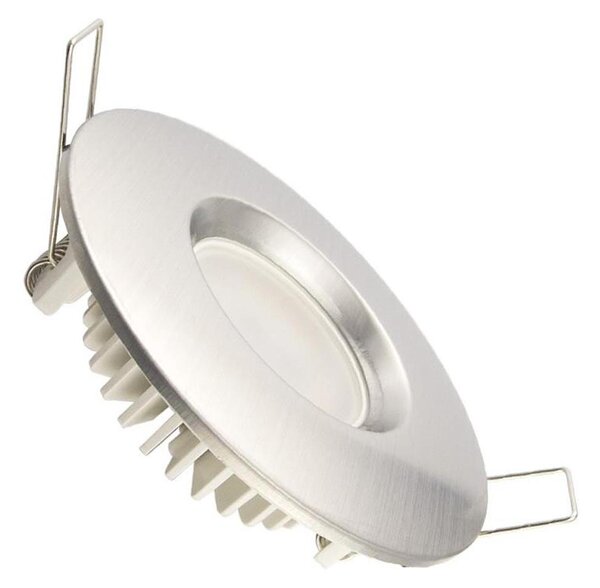 LED Koupelnové podhledové svítidlo LED/7W/230V 4000K stříbrná IP44