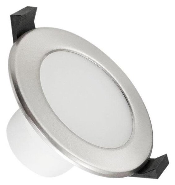 LED Koupelnové podhledové svítidlo LED/7W/230V 3000K stříbrná IP44
