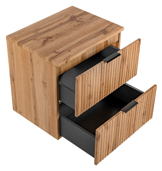 Koupelnová skříňka s deskou ADEL Oak D60/1 | 60 cm