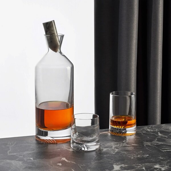 Nude designové sklenice na whisky Alba Low