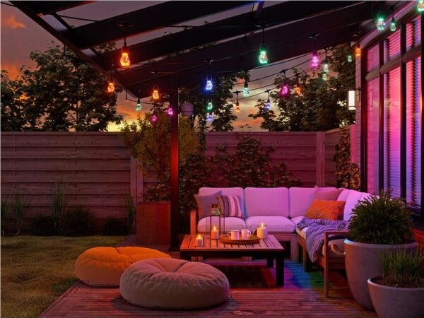Nanoleaf NF084E00-20SLO- LED RGBWIC Rozšiř. řetěz GIRLANDA 20xLED 15m Wi-Fi IP65
