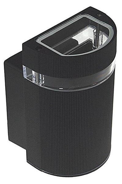 Venkovní nástěnné svítidlo KORTEK 1xGU10/30W/230V IP54 černá