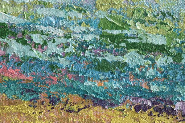 Malovaný obraz na stěnu KRAJINA 1 díl - 70x70 cm - 70×70 cm / Klasický 2 cm