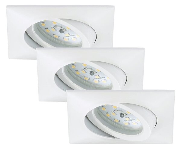 Briloner 7210-036 - SADA 3x LED Podhledové svítidlo ATTACH LED/5W/230V IP23 bílá
