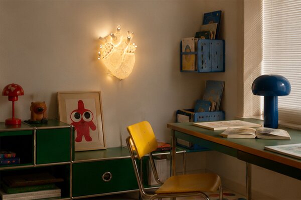 Seletti designové nástěnné svítidlo Heart Lamp