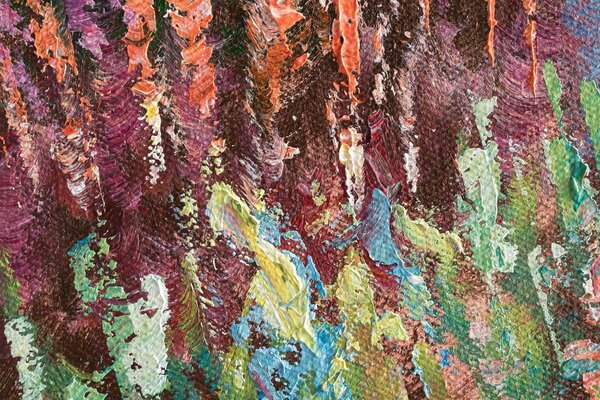 Malovaný obraz na stěnu KRAJINA 1 díl - 70x70 cm - 70×70 cm / Klasický 2 cm