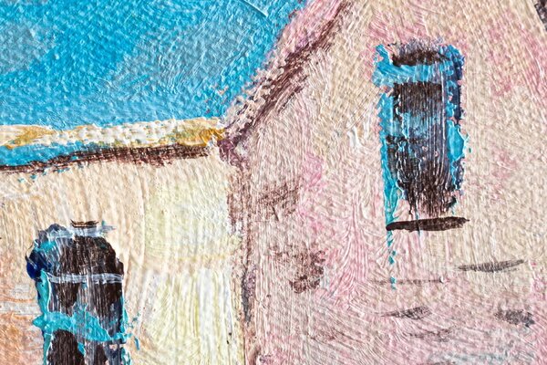 Malovaný obraz na stěnu KRAJINA 1 díl - 70x70 cm - 70×70 cm / Klasický 2 cm