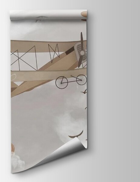 Fototapeta Skupina letadel na obloze, Dětské fototapety, Populární fototapety, u72210 - Tapeko.co.cz