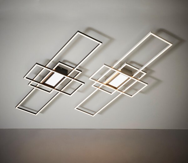 STROPNÍ LED SVÍTIDLO, 70/30/6,2 cm Novel - Stropní svítidla