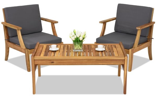 Zahradní nábytek z akátového dřeva Danang Terrace Garden Point