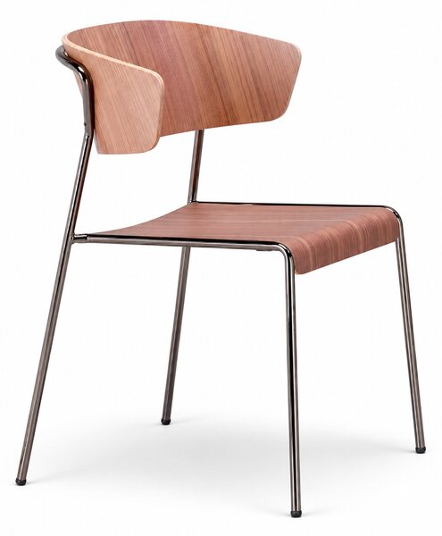 Scab Design designové barové židle Lisa Barstool Wood (výška 65 cm)