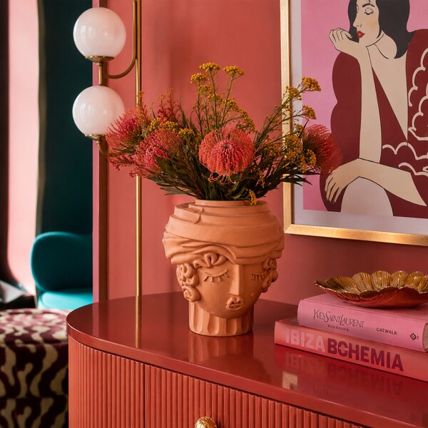 Seletti designové vázy Magna Graecia Terracotta Woman