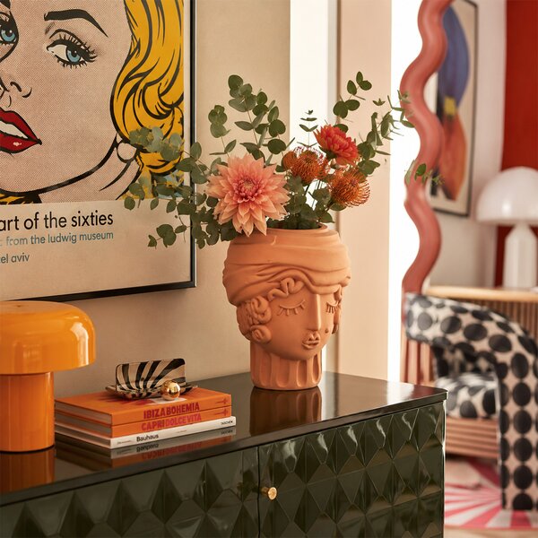 Seletti designové vázy Magna Graecia Terracotta Woman