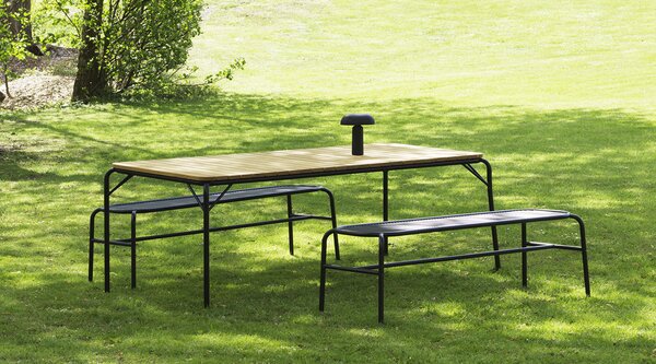 Normann Copenhagen designové zahradní lavice Vig Bench