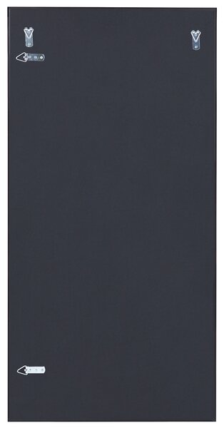 Zrcadlo CALMONT 60 cm 120 cm Sklo Černá