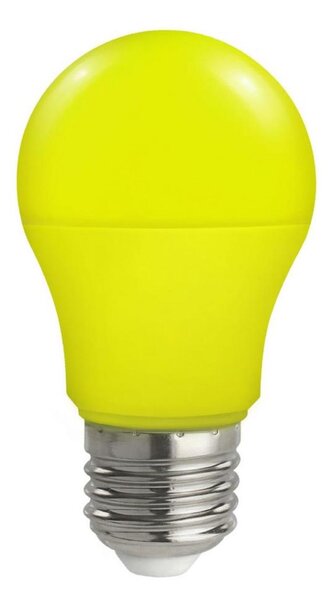 LED Žárovka A50 E27/4,9W/230V žlutá