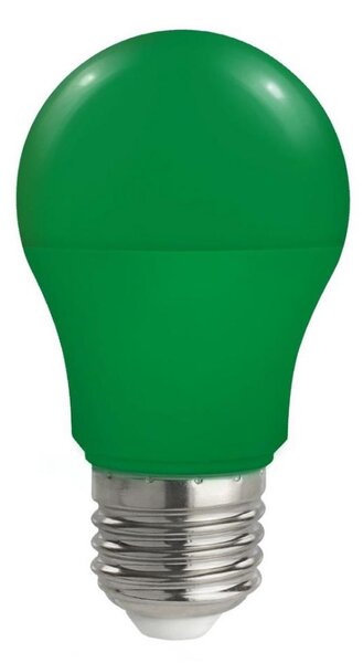 LED Žárovka A50 E27/4,9W/230V zelená