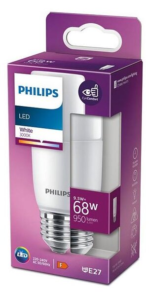 LED Žárovka Philips E27/9,5W/230V 3000K