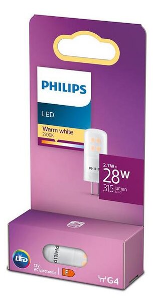 LED Žárovka Philips G4/2,7W/12V 2700K