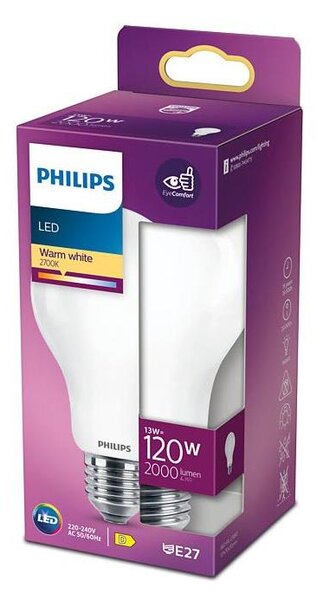 LED Žárovka Philips E27/13W/230V 2700K