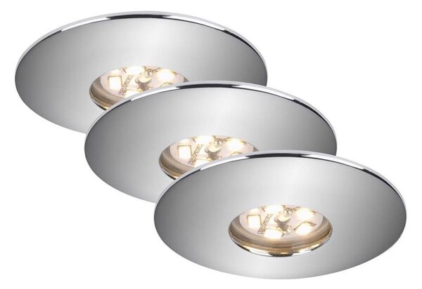 Briloner 7240-038 - SADA 3x LED Koupelnové svítidlo ATTACH LED/1,8W/230V IP44