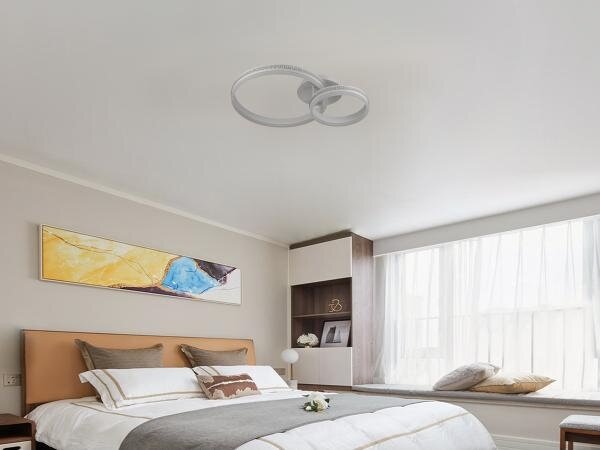 LED Stmívatelný přisazený lustr LED/110W/230V 3000-6500K + dálkové ovládání