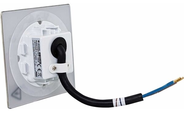 LED Venkovní schodišťové svítidlo LED/1,7W/230V 3000/4000/6000K IP54 chrom