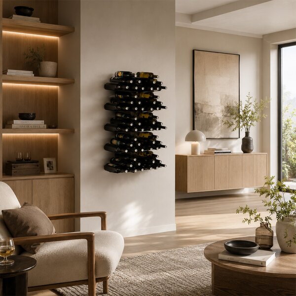 Radius designové nástěnné stojany na víno Wine Tree Regal Wall Small