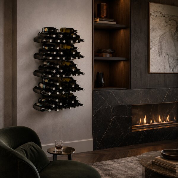 Radius designové nástěnné stojany na víno Wine Tree Regal Wall Small
