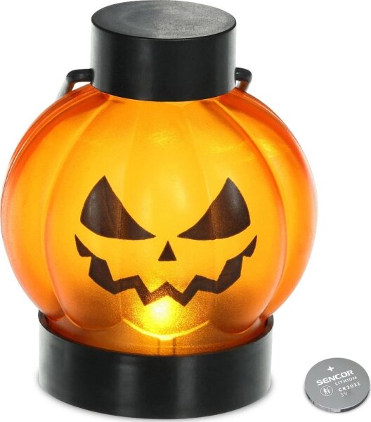 Retlux - SADA 6x LED Dekorace HALLOWEEN LED/1xCR2032/teplá bílá dýně