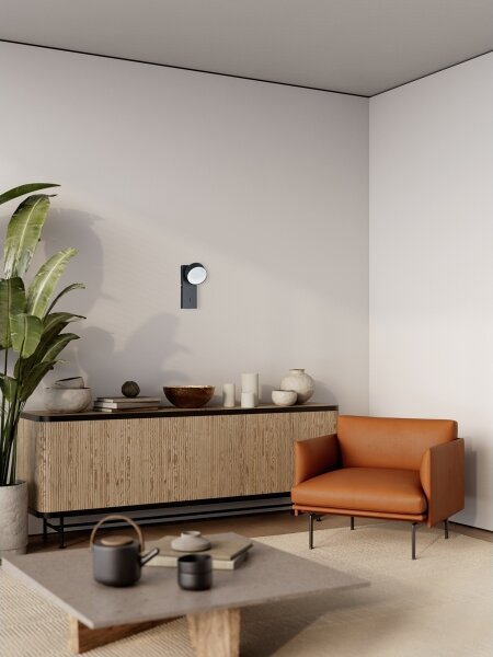 ITALUX WL-47380-1-BK - LED Nástěnné svítidlo FONTEN LED/1,8W/230V 4000K černá