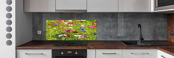Dekorační panel sklo Plolní květiny pksh-169402975