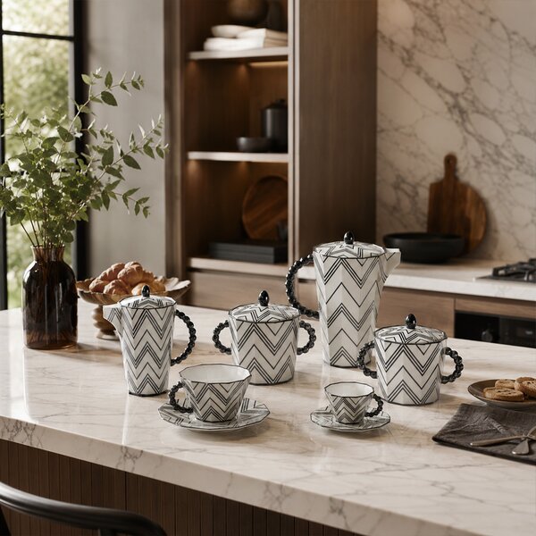 Modernista designové konvice Kubistic Kettle Small