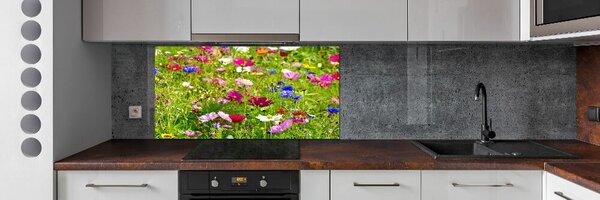 Dekorační panel sklo Plolní květiny pksh-169402975