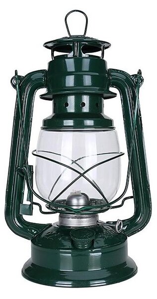 Brilagi - Petrolejová lampa LANTERN 28 cm zelená