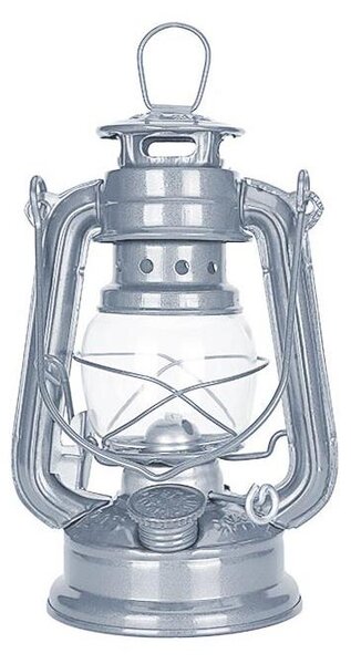 Brilagi - Petrolejová lampa LANTERN 19 cm stříbrná