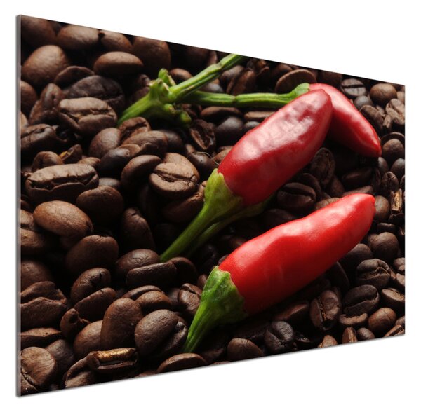Panel do kuchyně Chilli a káva pksh-171908547