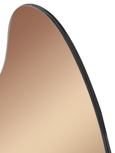 Zrcadlo ASSIGNY 50 cm 92 cm Hnědá