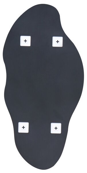 Zrcadlo ASSIGNY 50 cm 92 cm Hnědá